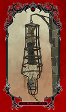 Hardcover Horror Tarot Deck and Guidebook by Insight Editions featuring dark, spooky artwork and tarot card illustrations.