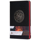 Hardcover House of the Dragon Targaryen Fire & Blood journal by Insight Editions with dragon-themed cover design.