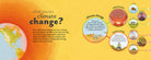 Hardcover book titled "How Do We Stop Climate Change?" by Insight Editions, featuring a cover with environmental imagery.
