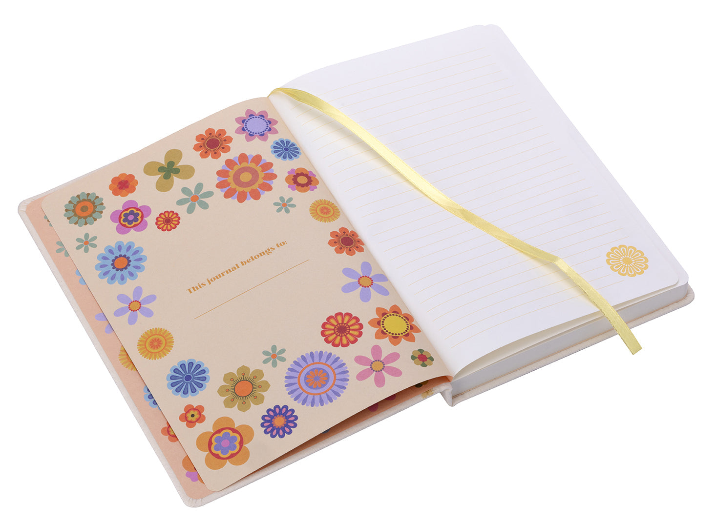 Hardcover embroidered journal with floral design and "I'm a Delicate F*cking Flower" title by Insight Editions.