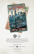 Hardcover J.K. Rowling's Wizarding World travel journal by Insight Editions with magical-themed cover design.
