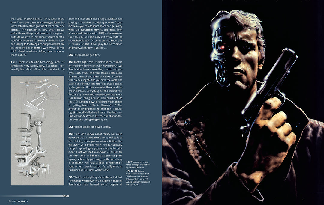Hardcover of James Cameron's Story of Science Fiction by Insight Editions, featuring a detailed cover design.