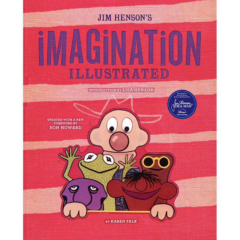 Hardcover edition of Jim Henson's Imagination Illustrated by Insight Editions featuring colorful illustrations and creative artwork.