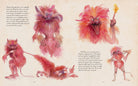 Hardcover of Jim Henson's Labyrinth Bestiary by Insight Editions featuring detailed illustrations of fantasy creatures.