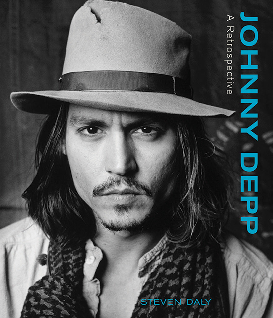 Hardcover book featuring Johnny Depp by Insight Editions, with a cover image of the actor in a portrait style.