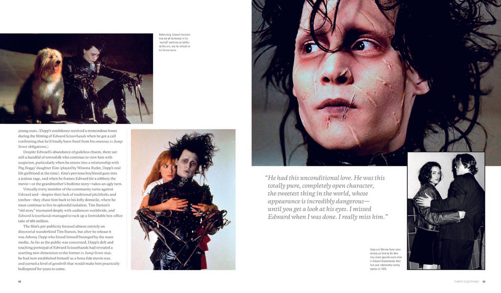 Hardcover book featuring Johnny Depp, published by Insight Editions, with a cover image of the actor.
