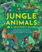 Hardcover Jungle Animals book by Insight Editions featuring colorful illustrations of diverse jungle creatures.