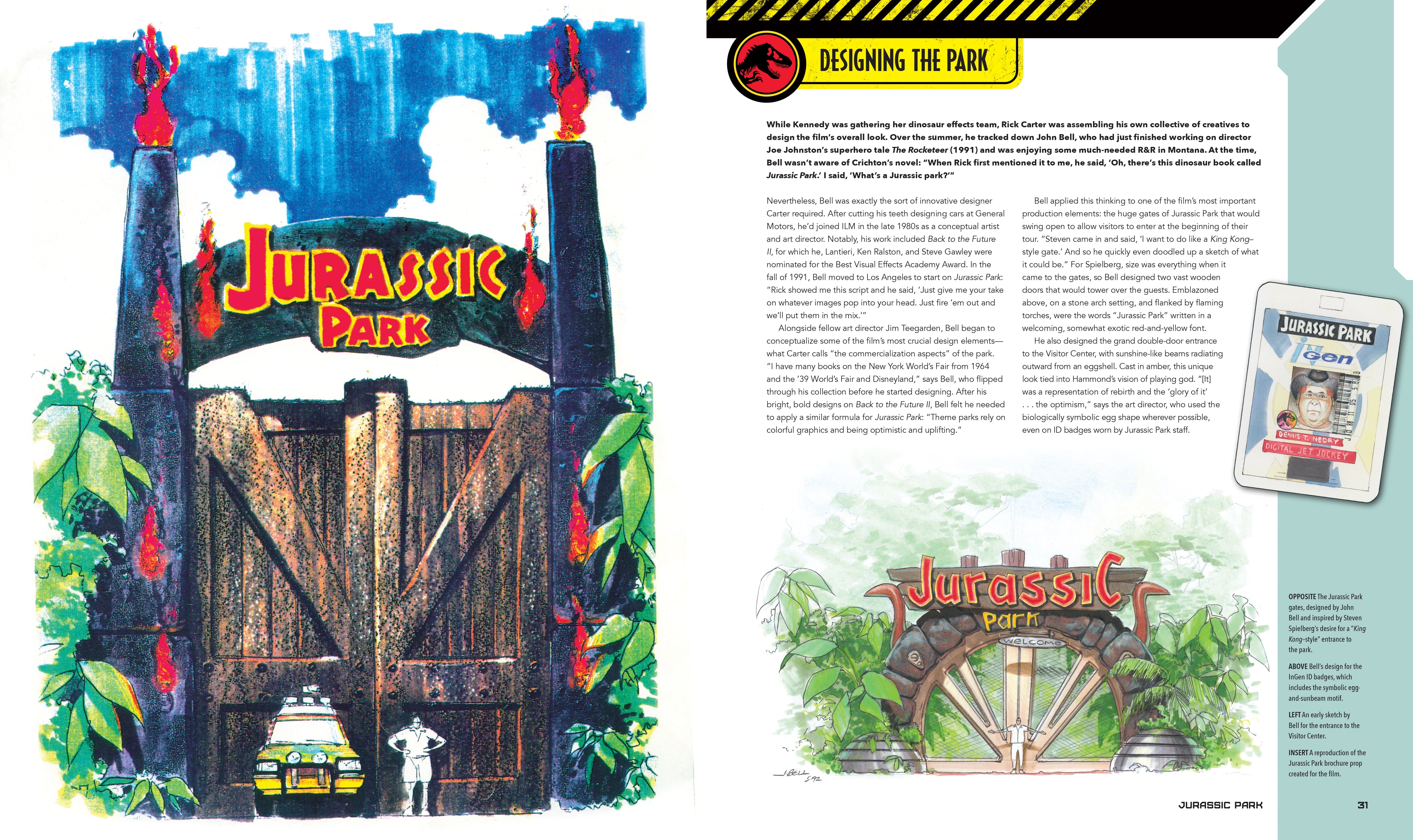 Hardcover book titled Jurassic Park: The Ultimate Visual History by Insight Editions, featuring detailed images and history of the film.
