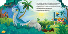 Hardcover book titled "Jurassic World: The Very Hungry Dinosaur" by Insight Editions, featuring a colorful dinosaur illustration.