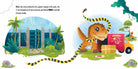 Hardcover book titled Jurassic World: The Very Hungry Dinosaur by Insight Editions, featuring a colorful dinosaur illustration.