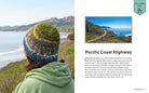 Hardcover book titled "Knitting California" by Insight Editions featuring a colorful knitting pattern on the cover.
