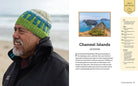 Hardcover book titled "Knitting the National Parks" by Insight Editions, featuring colorful illustrations of national park landscapes.