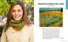 Hardcover Knitting Van Gogh book by Insight Editions featuring artwork and knitting patterns inspired by Vincent van Gogh.