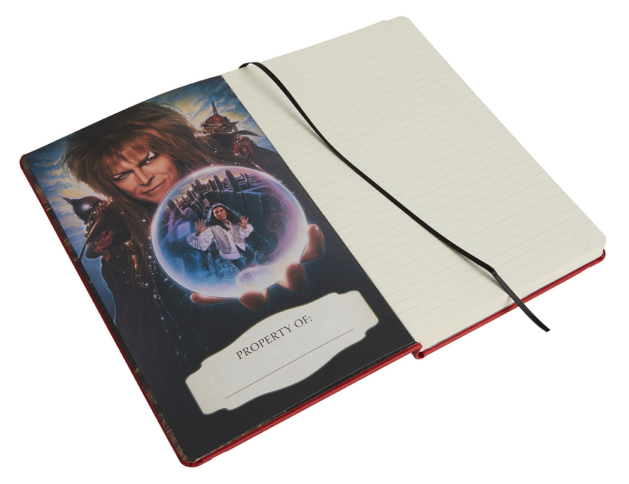 Hardcover Ruled Journal by Insight Editions featuring a labyrinth design on the cover for note-taking and journaling.