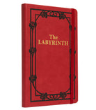 Hardcover Labyrinth Ruled Journal by Insight Editions with intricate labyrinth cover design and lined pages inside