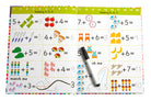 Hardcover "Let's Learn: First Math Skills" book by Insight Editions showing colorful cover with numbers and math illustrations.