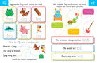 Hardcover "Let's Learn: Word Families" Write and Wipe educational book by Insight Editions, featuring colorful illustrations and practice pages.