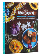 Hardcover of "Lilo and Stitch: The Official Cookbook" by Insight Editions, featuring colorful cover art with characters from the movie.