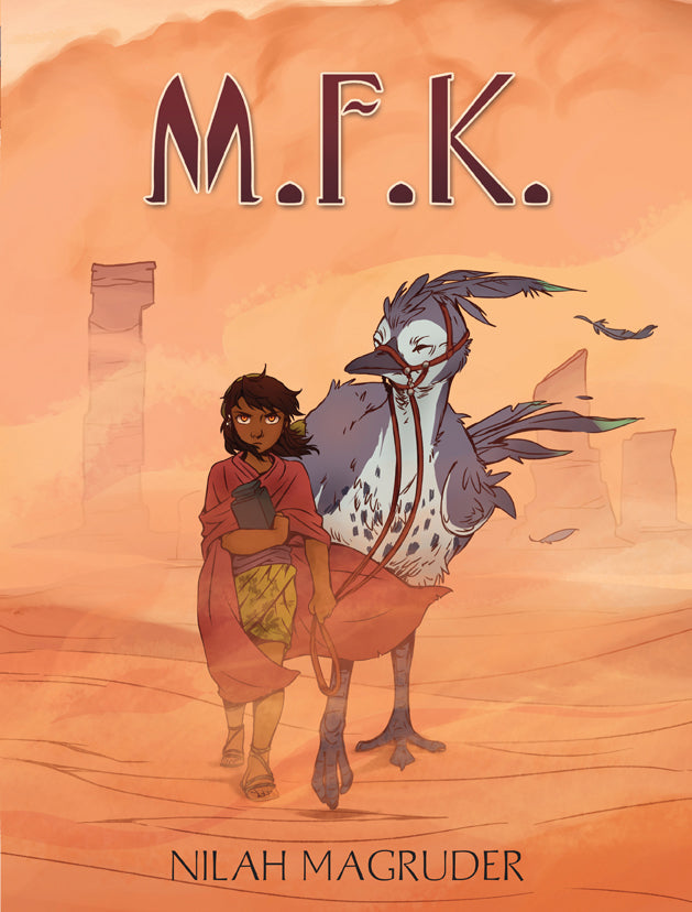 Hardcover book titled M.F.K. by Insight Editions with detailed cover design, displayed on a plain background.