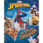 Hardcover Marvel Spider-Man: The Official Cookbook by Insight Editions, featuring Spider-Man themed recipes and colorful cover art.