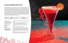 Hardcover of Mass Effect: The Official Cocktail Book by Insight Editions, featuring game-inspired cocktail recipe pages.