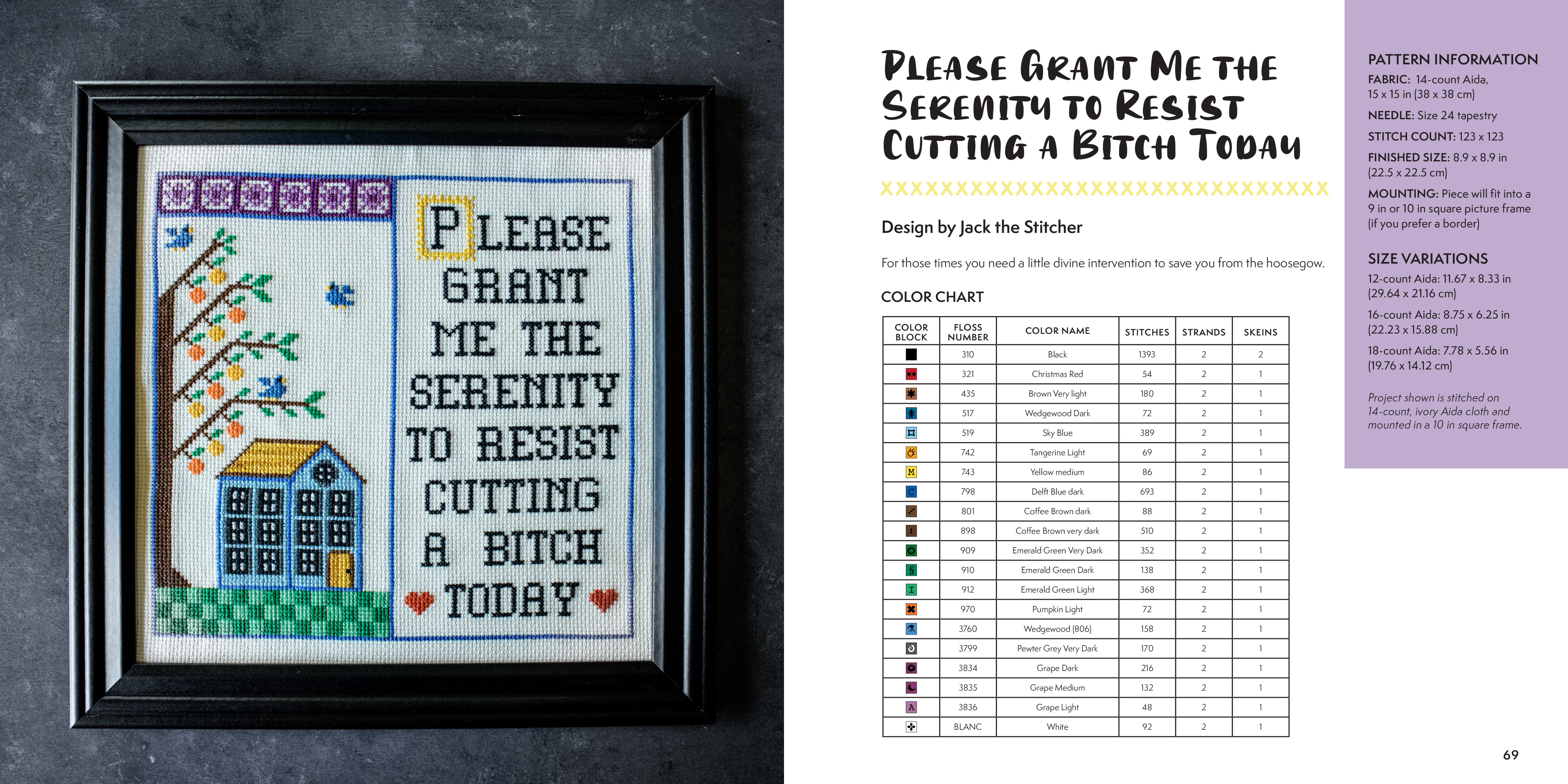 Hardcover copy of "Maybe Swearing Will Help" by Insight Editions, featuring the book's cover with bold title text.