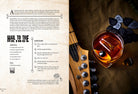 Hardcover book titled "Metal Cocktails" by Insight Editions featuring metallic-themed cocktail recipes and artwork.