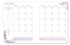 Hardcover Insight Editions Mindfulness 12-Month Undated Planner with a sleek, minimalist cover design.