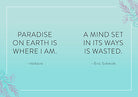 Hardcover mindfulness book by Insight Editions with a calming cover design, perfect for meditation and self-awareness.