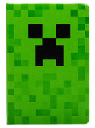 Minecraft Creeper hardcover journal by Insight Editions with a green Creeper design and durable binding.