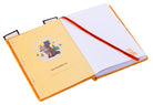 Hardcover Minecraft Fox Plush Journal by Insight Editions with a plush fox cover and lined pages for writing.