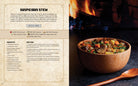 Hardcover Minecraft: Gather, Cook, Eat! official cookbook by Insight Editions with colorful game-inspired recipes and imagery.