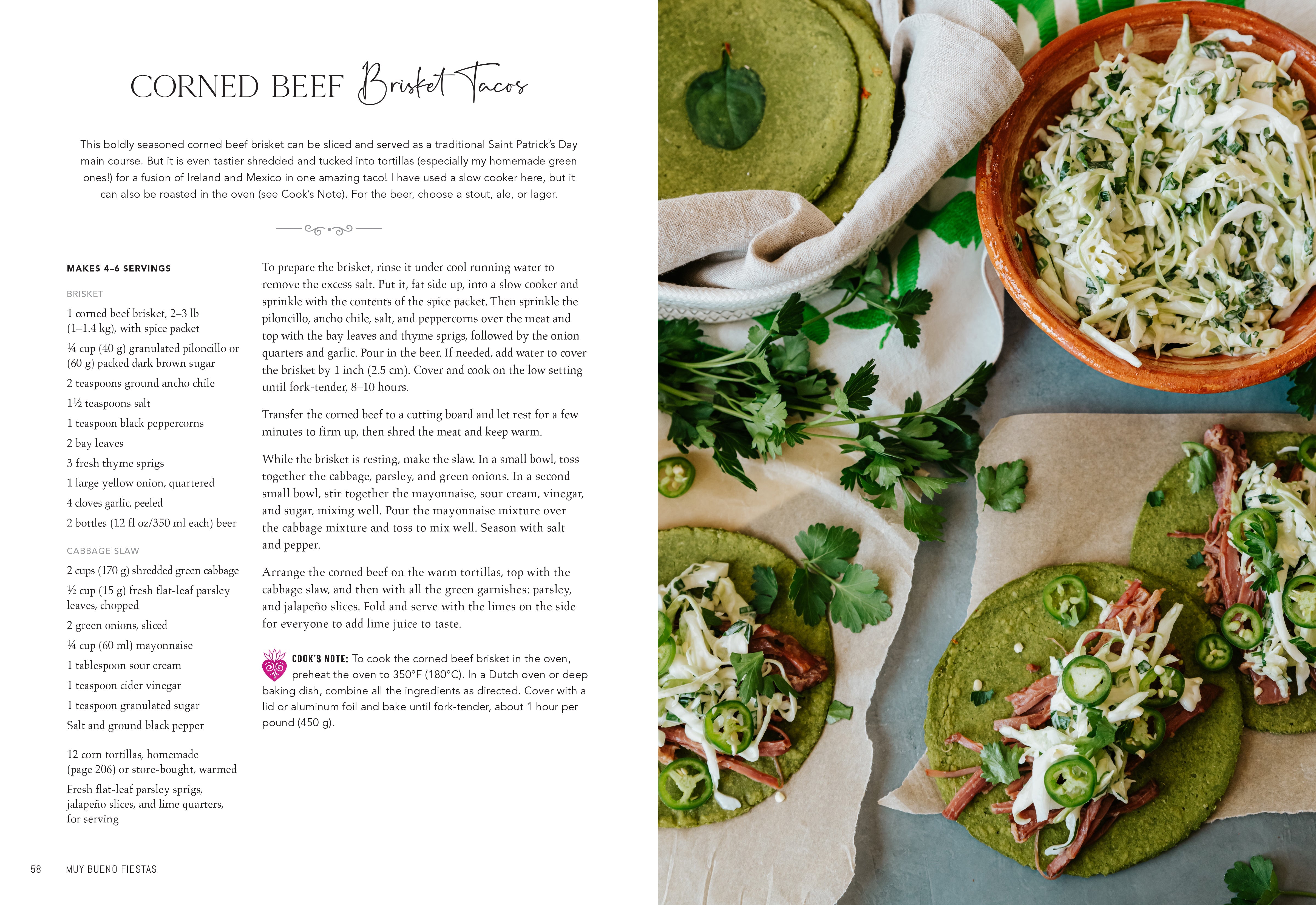 Hardcover of "Muy Bueno: Fiestas" cookbook by Insight Editions, featuring festive Mexican celebration images.