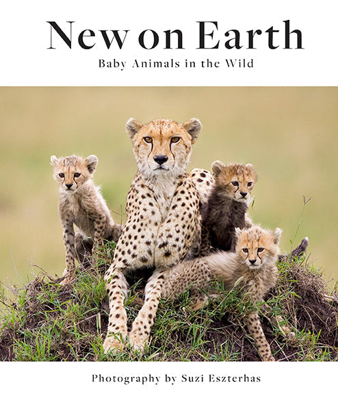Hardcover book titled "New on Earth" by Insight Editions with a natural landscape cover image.