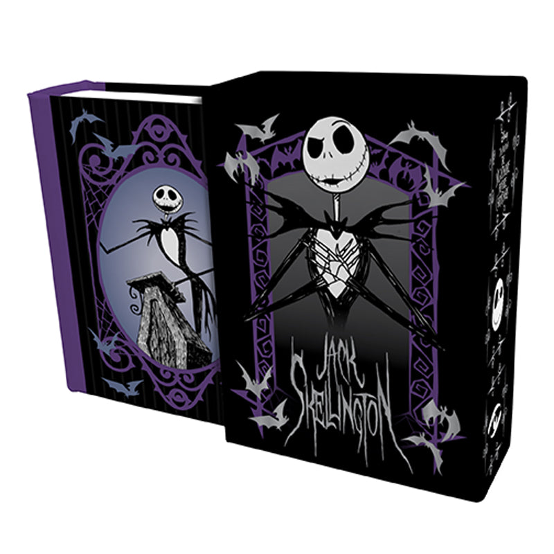 Hardcover of "Nightmare Before Christmas: The Tiny Book of Jack Skellington" by Insight Editions, featuring a spooky, illustrated cover.