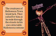 Hardcover book titled "Nightmare Before Christmas: The Tiny Book of Jack Skellington" by Insight Editions featuring Jack Skellington illustration.