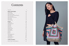 Hardcover book titled "Not Your Granny's Granny Squares" by Insight Editions with colorful crochet pattern cover.