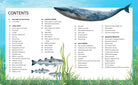 Hardcover book titled Ocean Creatures by Insight Editions featuring detailed illustrations of marine animals.