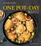 Hardcover book titled "One Pot of the Day" by Insight Editions, featuring a colorful culinary cover design.