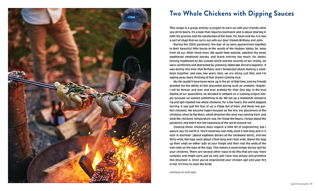 Hardcover of Out There: A Camper Cookbook by Insight Editions featuring outdoor cooking recipes and camping food ideas.