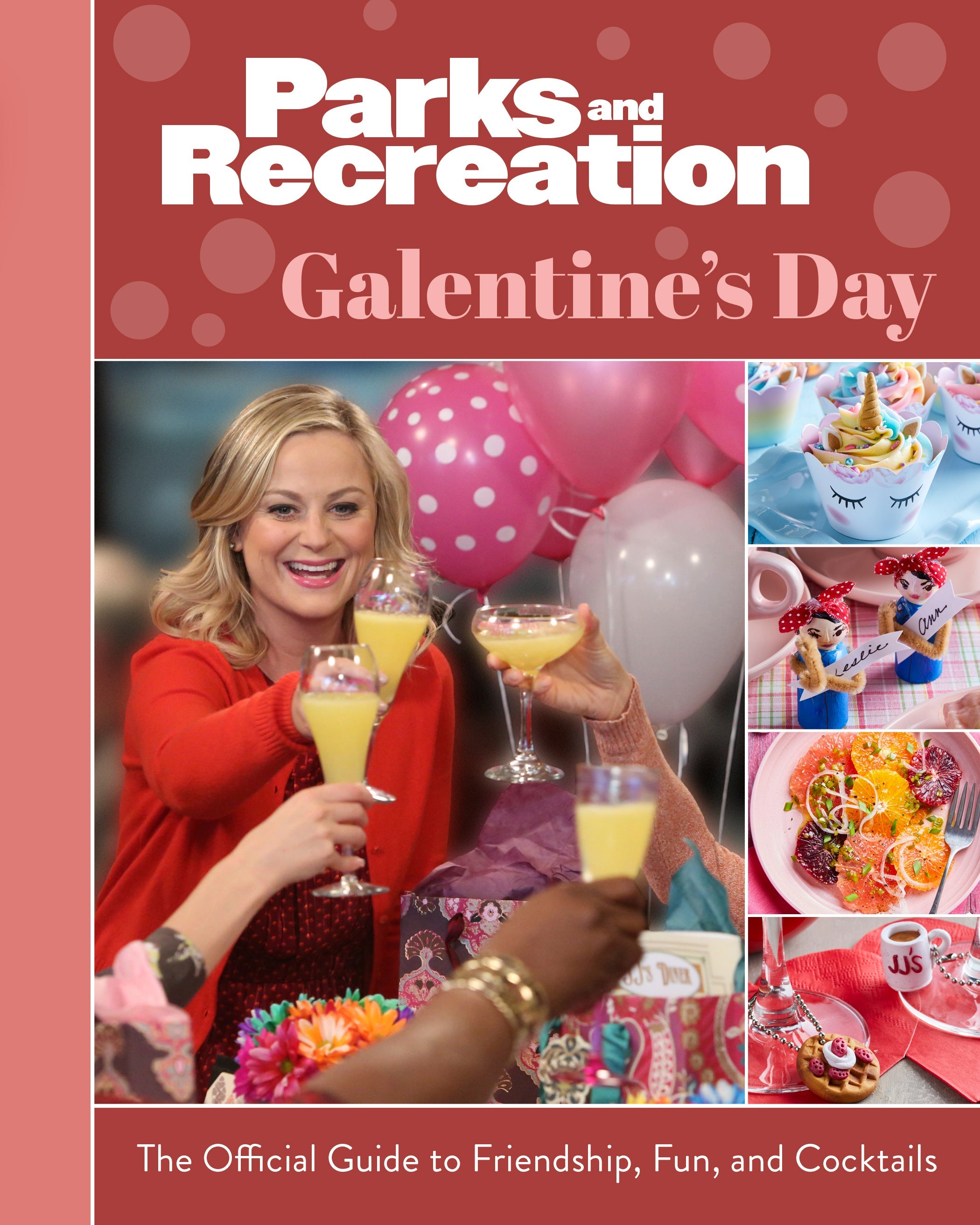 Hardcover book titled "Parks and Recreation: Galentine's Day" by Insight Editions featuring a colorful cover design.