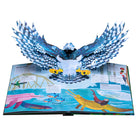 Hardcover Paws, Claws, and Snapping Jaws pop-up book by Insight Editions, featuring colorful animal illustrations and detailed pop-up pages.