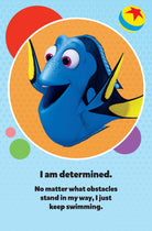 Hardcover Pixar Inspiration Cards set by Insight Editions featuring colorful cards with inspirational quotes and Pixar characters.