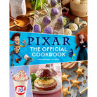 Hardcover of Pixar: The Official Cookbook by Insight Editions featuring colorful illustrations and culinary themed artwork.