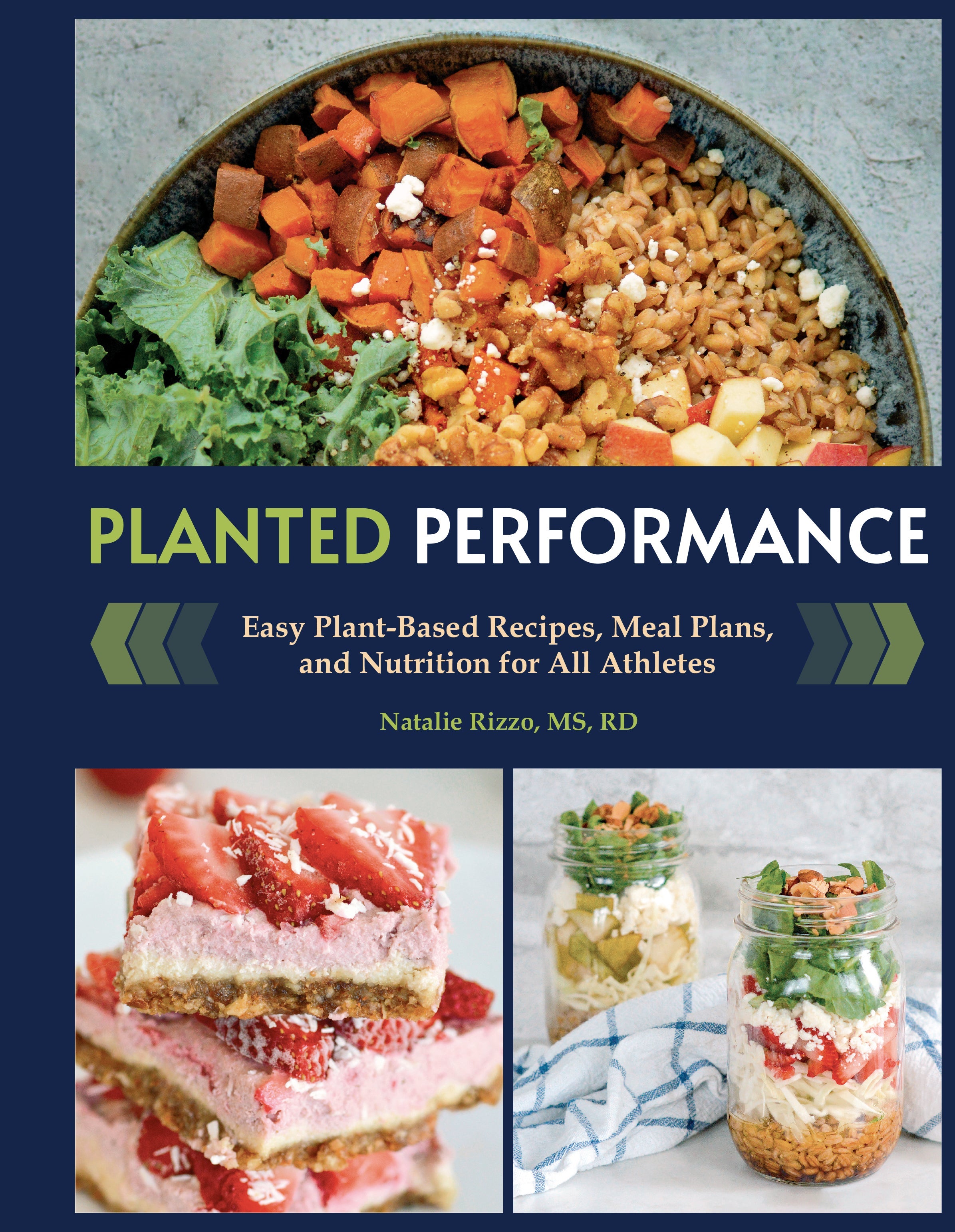 Hardcover book titled "Planted Performance" by Insight Editions, featuring a plant-themed cover design.