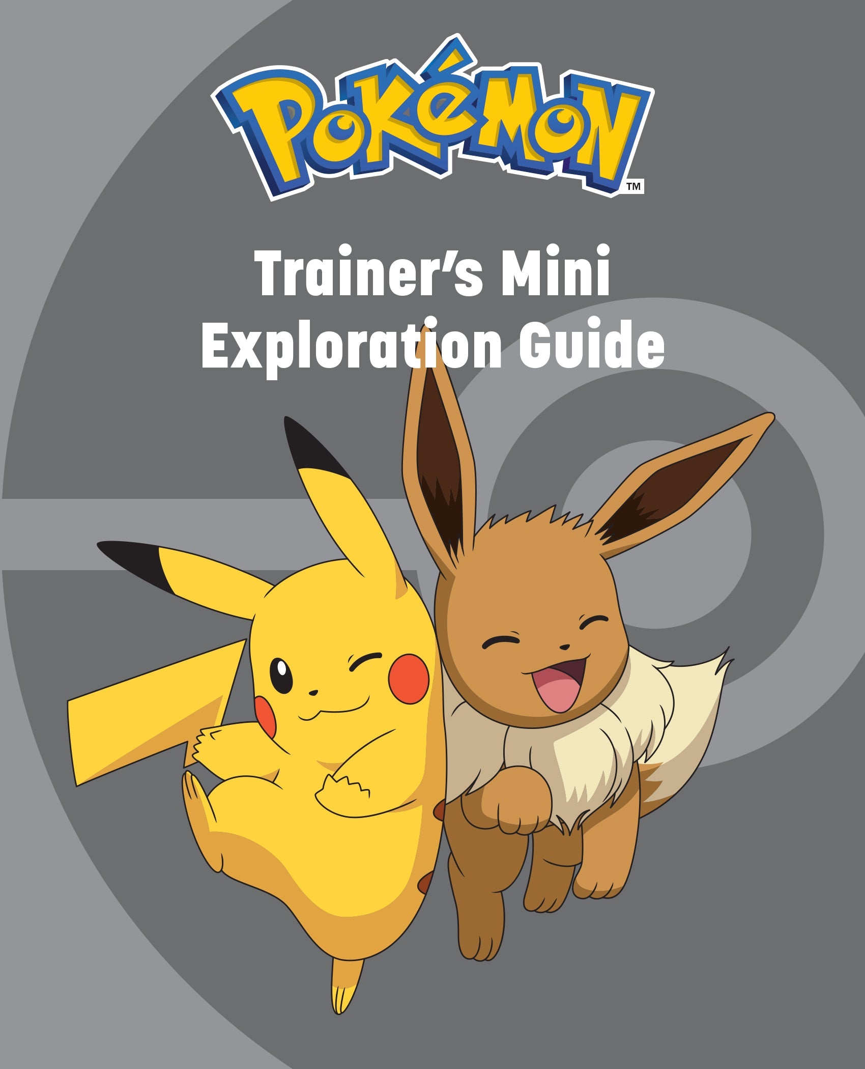 Hardcover Pokemon Trainer's Mini Exploration Guide by Insight Editions showing colorful cover with Pokemon characters.