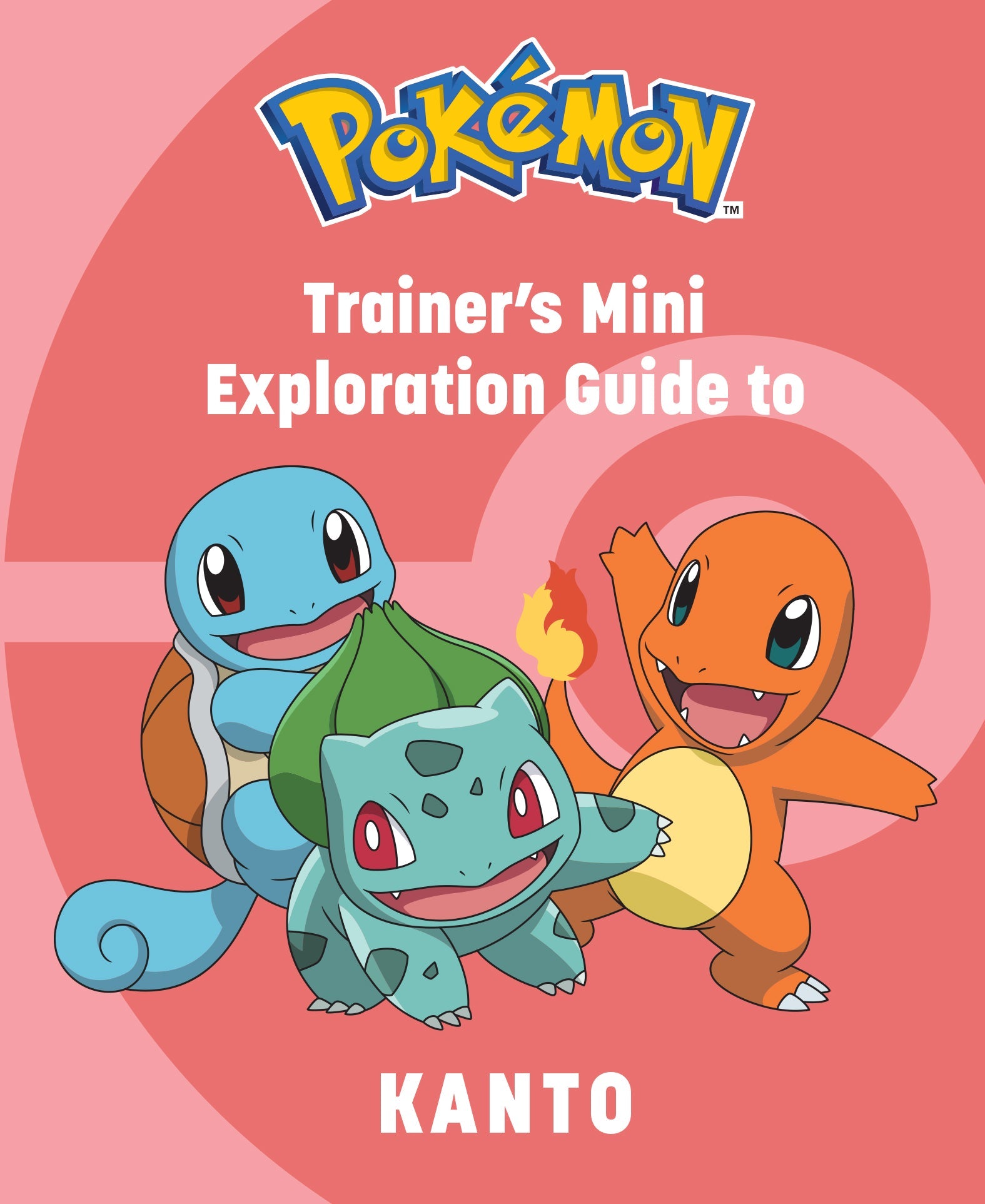 Hardcover Pokémon Trainer's Mini Exploration Guide to Kanto by Insight Editions, featuring colorful cover art and detailed maps.
