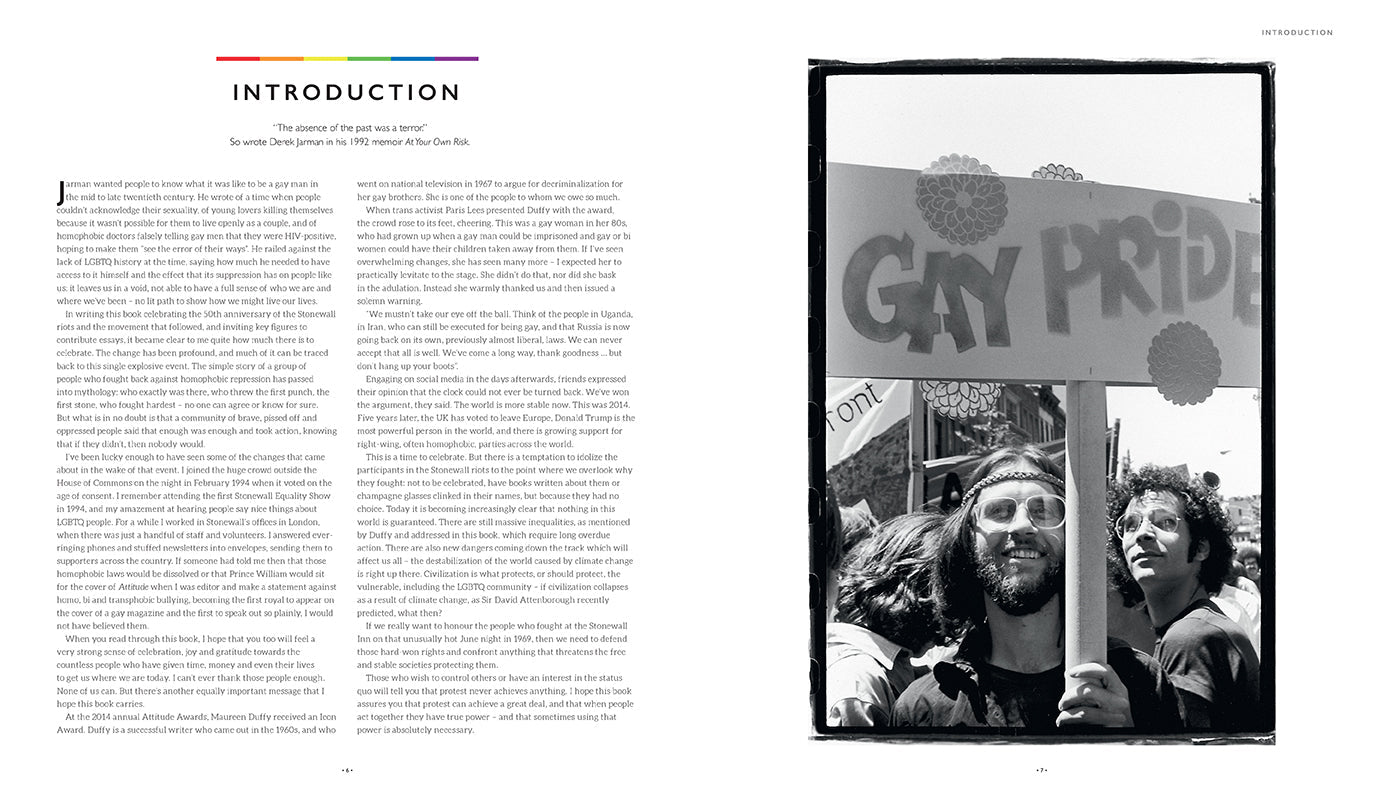 Hardcover Pride book by Insight Editions with colorful cover art and detailed illustrations visible.