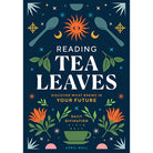 Hardcover book titled "Reading Tea Leaves" by Insight Editions with a decorative cover design.