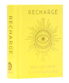 Hardcover Recharge book by Insight Editions with a minimalist cover design, featuring the title and branding.